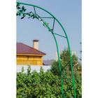 Арка садовая, разборная, 240 × 125 × 36.5 см, металл, зелёная, «Ёлочка», Greengo - фото 4301429