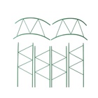 Арка садовая, 240×125×36.5 см, для вьющихся растений, металлическая, зелёная, «Ёлочка», Greengo - Фото 8