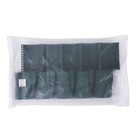 Ограждение декоративное, 24×100 см, 10 секций, пластик, зелёное, «Брёвнышко» - Фото 10