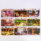 Умное лото «Изучаем животных» собери целое, Маша и Медведь - Фото 2