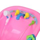 Набор резиновых игрушек для ванны «Пупс в ванне», с пищалкой, 5 шт, цвет МИКС, Крошка Я - фото 24541530