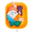 Набор резиновых игрушек для ванны «Пупс в ванне», с пищалкой, 5 шт, цвет МИКС, Крошка Я - фото 7410562