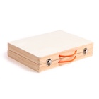 Игровой набор «Набор плотника и конструктор в чемоданчике» 7×30×23 см, 33 элемента - Фото 11