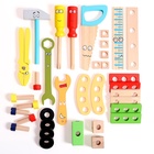 Игровой набор «Набор плотника и конструктор в чемоданчике» 7×30×23 см, 33 элемента - Фото 6