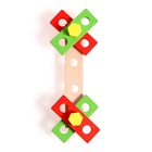 Игровой набор «Набор плотника и конструктор в чемоданчике» 7×30×23 см, 33 элемента - Фото 8