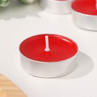 Набор свечей ароматических чайных «Бархатная роза», в подарочной коробке, 6 шт. - Фото 2