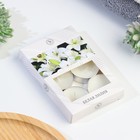 Набор чайных свечей ароматизированных "Белая лилия" в подарочной коробке, 6 шт - Фото 4