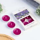 Набор свечей ароматических чайных «Горная лаванда», в подарочной коробке, 6 шт. - Фото 2