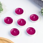 Набор свечей ароматических чайных «Горная лаванда», в подарочной коробке, 6 шт. - Фото 3