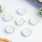 Набор свечей ароматических чайных «Кокосовый рай», в подарочной коробке, 6 шт. - Фото 3