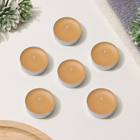 Набор свечей ароматических чайных «Пряное яблоко», в подарочной коробке, 6 шт. - Фото 3