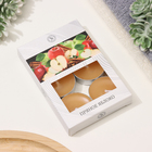 Набор свечей ароматических чайных «Пряное яблоко», в подарочной коробке, 6 шт. - Фото 5