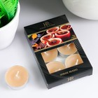 Набор чайных свечей ароматизированных "Пряное яблоко" в подарочной коробке, 6 шт - Фото 5
