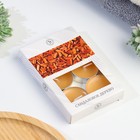 Набор свечей ароматических чайных «Сандаловое дерево», в подарочной коробке, 6 шт. - Фото 5