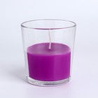 Ароматическая свеча в стакане «Горная лаванда», 8.5 см - Фото 2