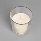 Свеча в гладком стакане ароматизированная "Жасмин", 8,5 см - фото 9835930
