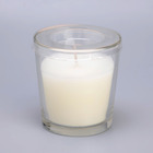 Свеча в гладком стакане ароматизированная "Кокосовый рай", 8,5 см - Фото 4