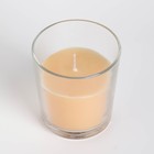 Свеча в гладком стакане ароматизированная "Сандаловое дерево", 8,5 см - Фото 3