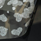 Пленка для цветов «Сердца - Любовь это...», белый 0.7×7.6 м, 40 мкм, 200 г - Фото 3