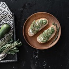 Тарелка деревянная Magistro, d=23 см, из натурального кедра, коричневая - Фото 1