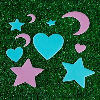 Набор интерьерного светящегося декора на стену TAKE IT EASY «Ночь», МИКС