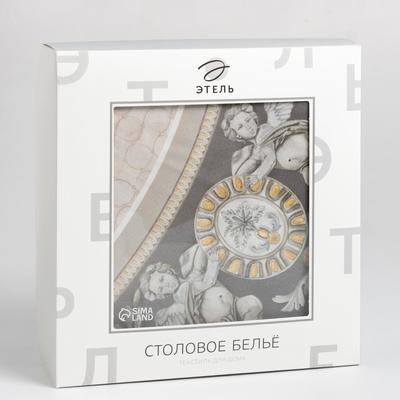 Скатерть «Этель» Classic style, 180×145 см ±3 см, 100% хлопок, саржа 190 г/м², с ВГМО
