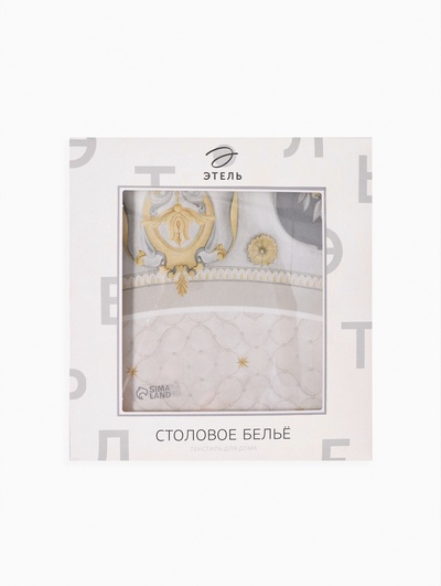 Скатерть «Этель» Classic style, 180×145 см ±3 см, 100% хлопок, саржа 190 г/м², с ВГМО