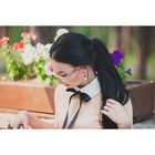 Серьги с жемчугом «Шарики с бусиной», цвет черно-белый в серебре - Фото 5