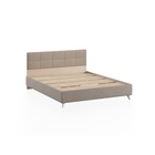 Кровать двуспальные Svetlana – 2, велюр, 1645×2080×950 мм, цвет светло – коричневый - Фото 2