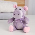 Игрушка мягкая «Бегемотик» - Фото 2