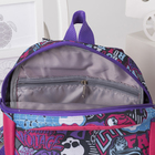 Рюкзак детский, отдел на молнии, наружный карман, цвет розовый/сиреневый - Фото 4