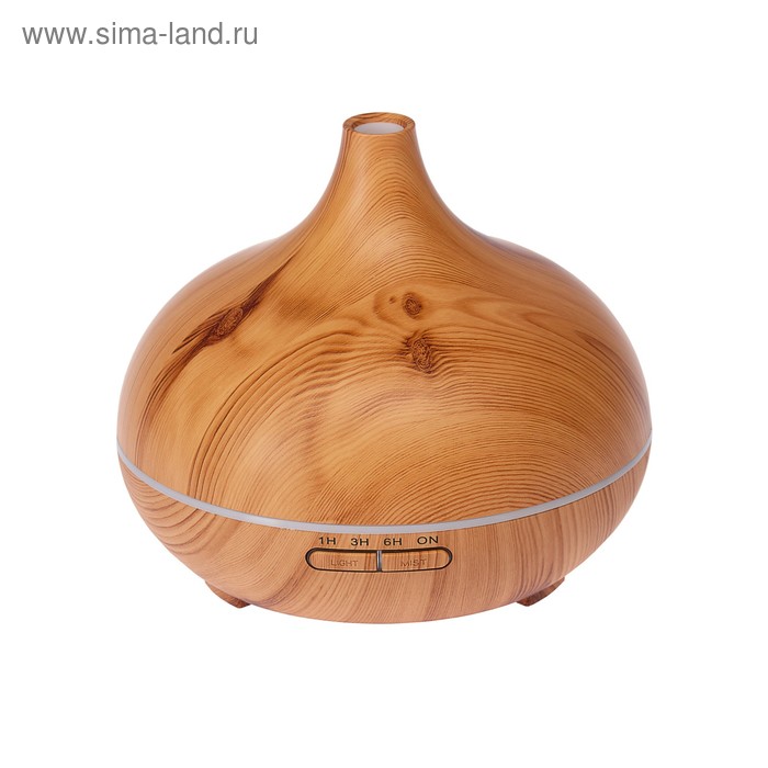 УЦЕНКА Увлажнитель воздуха Luazon LHU-11, ультразвуковой, 300 мл, 4 режима, 8 цветов - Фото 1