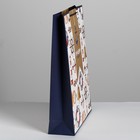 Пакет подарочный ламинированный вертикальный, упаковка, «Лучшему», S 12 х 15 х 5,5 см - Фото 2