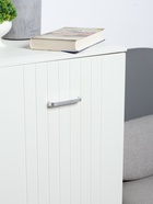 Ручка-скоба мебельная LIGHT РС108 (РС96CP), м/о 96 мм, цвет матовый хром (комплект 2 шт) - фото 68044990