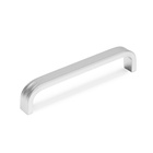 Ручка-скоба мебельная LIGHT РС108 (РС96CP), м/о 96 мм, цвет матовый хром - Фото 4