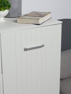 Ручка-скоба мебельная ТУНДРА LIGHT РС108 (РС128CP), м/о 128 мм, цвет матовый хром 4647198