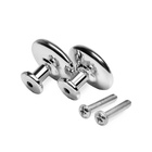 Ручка-кнопка ТУНДРА LIGHT PK036CP (MD112CP), хром - Фото 7