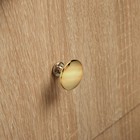 Ручка кнопка мебельная LIGHT PK036GP (Md=112GP), цвет золото - Фото 5