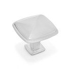 Ручка-кнопка ТУНДРА РК112CP (MK112CP), хром - Фото 2