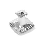 Ручка-кнопка ТУНДРА РК112CP (MK112CP), хром - Фото 7