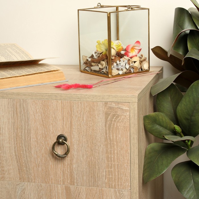 Ручка кнопка ТУНДРА VINTAGE 032, цвет бронза - фото 18531466