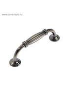 Ручка-скоба мебельная PC176AB LIGHT, м/о 96 мм, цвет бронза - Фото 2