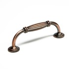 Ручка-скоба мебельная PC176AC LIGHT, м/о 96 мм, цвет медь - Фото 9