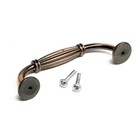 Ручка-скоба мебельная PC176AC LIGHT, м/о 96 мм, цвет медь - Фото 4