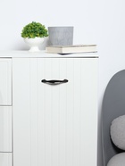 Ручка-скоба мебельная ТУНДРА PC179, 96 мм, цвет черный (комплект 4 шт) - фото 60783723