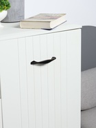 Ручка-скоба мебельная ТУНДРА PC179, 96 мм, цвет черный (комплект 4 шт) - фото 60783725