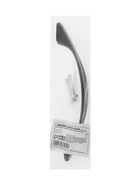 Ручка-скоба мебельная ТУНДРА PC179, 96 мм, цвет черный (комплект 4 шт) - фото 60783726