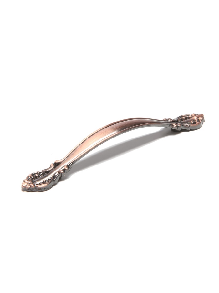 Ручка-скоба мебельная PC181, 96 мм, цвет медь