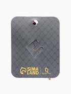 Брошь «Роза», красно-зелёный в золоте - Фото 6