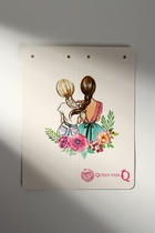 Кулоны парные на цепочке «Радуга в сердце», 45 см, цветные в серебре - Фото 6